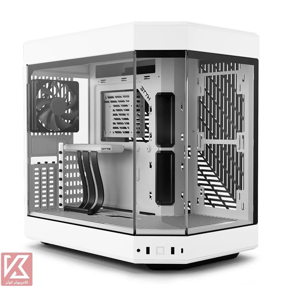کیس هایت مدل HYTE Y60 Snow White — تصویر ۲