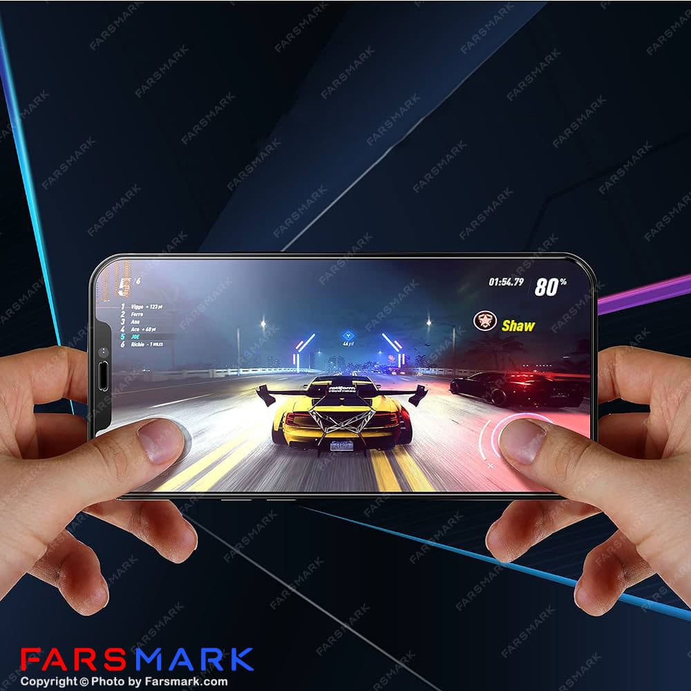 گلس تمام صفحه شیائومی Xiaomi Redmi Note 12 5G مدل Super-D — تصویر ۳