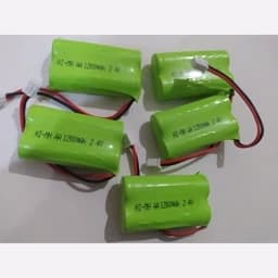 باطری قلمی سری شده 2.4 ولت 1200 میلی آمپر ریش تراش 2.4v 1200mAh — تصویر ۵
