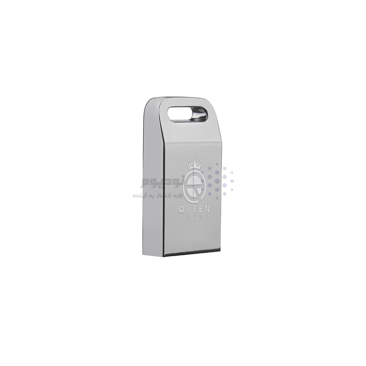 Queen UNIQUE USB2.0 Flash Memory-16GB نقره ای (گارانتی مادام العمر شرکت آی تین) — تصویر ۲
