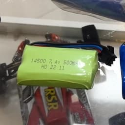 باطری ماشین کنترلی 7.4v 500mah li-ion — تصویر ۲