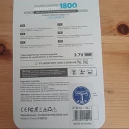 باطری لیتیوم یون 18650 قابل شارژ نوک دار Yourz — تصویر ۳