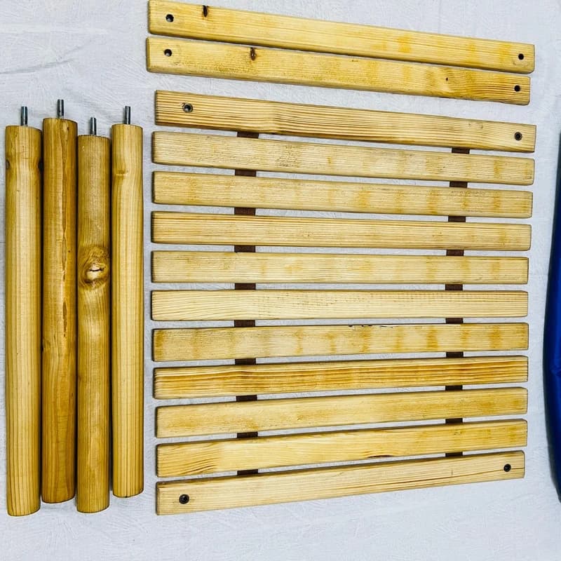 میز سفری تاشو مدل طبیعت سایز صفحه 60×60 سانتی متر — تصویر ۳