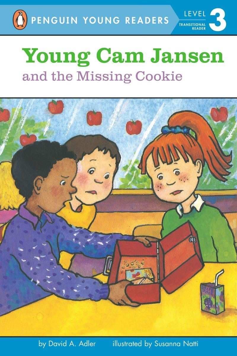 کتاب Young Cam Jansen and the Missing Cookie (کم جنسن نوجوان و شیرینی گمشده) نسخه انگلیسی PDF | دیوید ای. آدلر