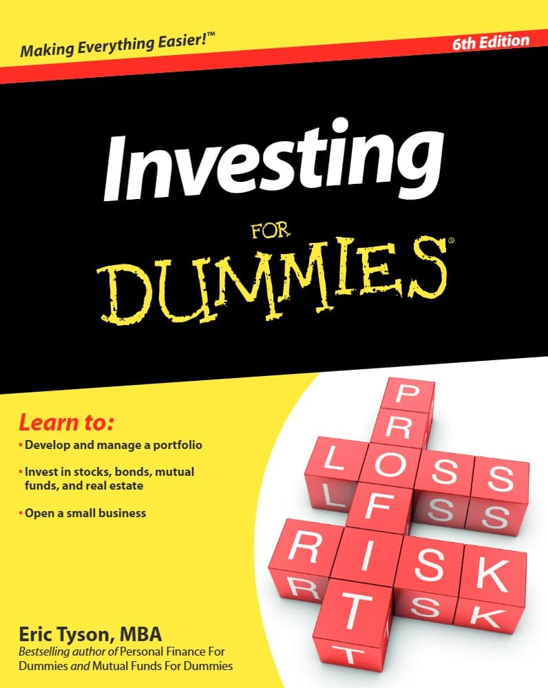 کتاب Investing For Dummies (سرمایه‌گذاری برای مبتدیان) نسخه انگلیسی PDF | اریک تایسون