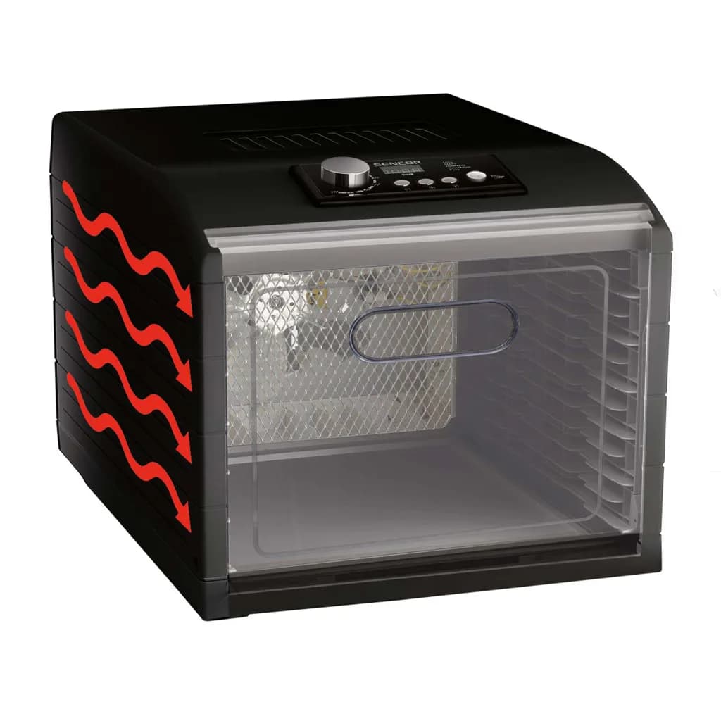 میوه خشک کن حرفه ای سنکور مدل SFD 6600BK — تصویر ۳