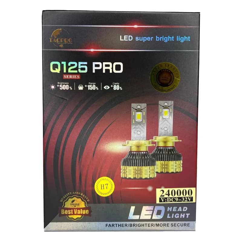 هدلایت LENZO مدل Q125 پایه H7 — تصویر ۲