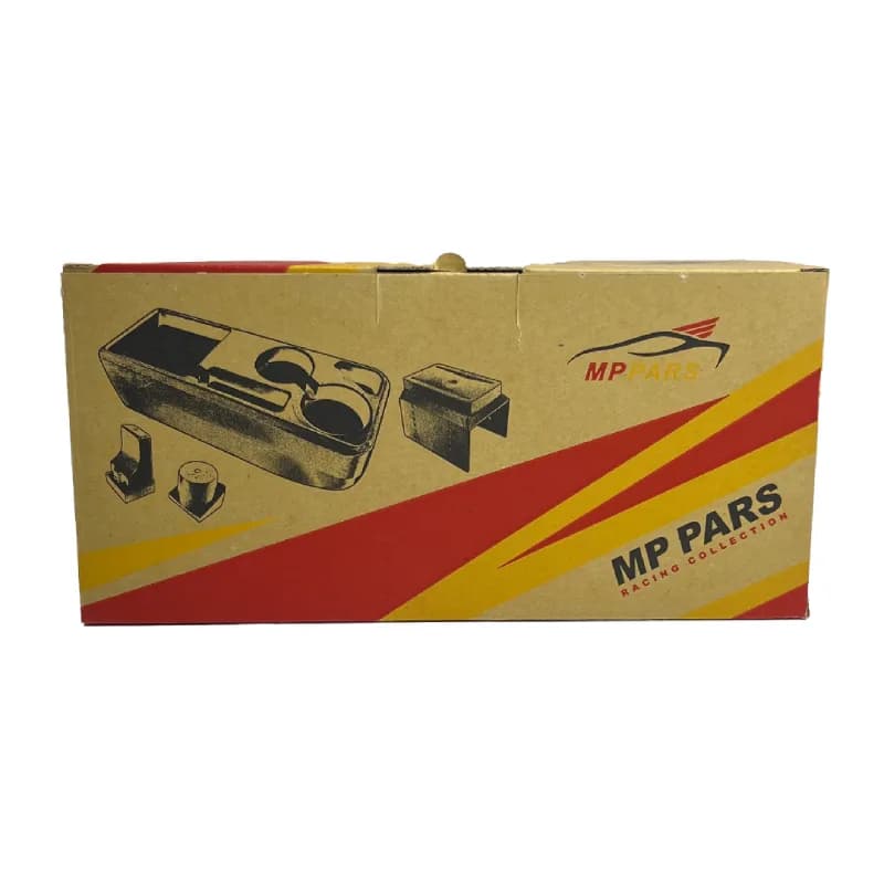 کنسول 2 لیوان مینی کروم کرم پژو MP