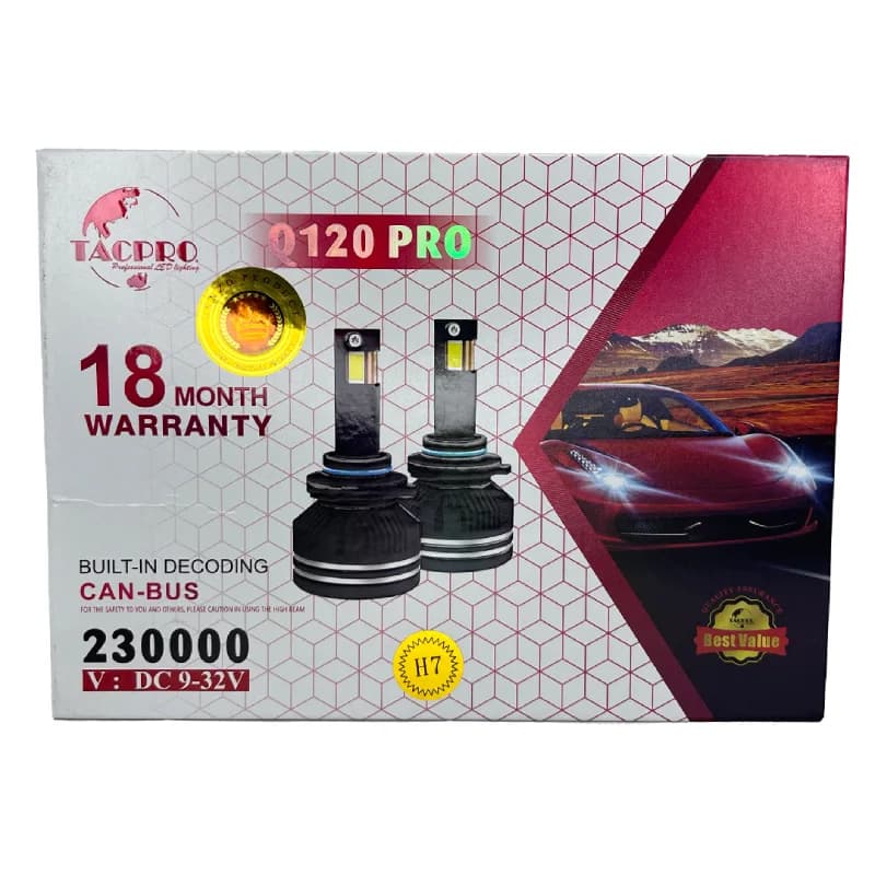 هدلایت LENZO مدل Q120 پایه H7 — تصویر ۵