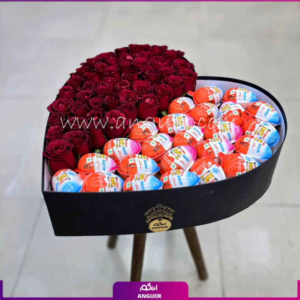 باکس گل ولنتاین مهرانگیز, گل قلبی, — تصویر ۳