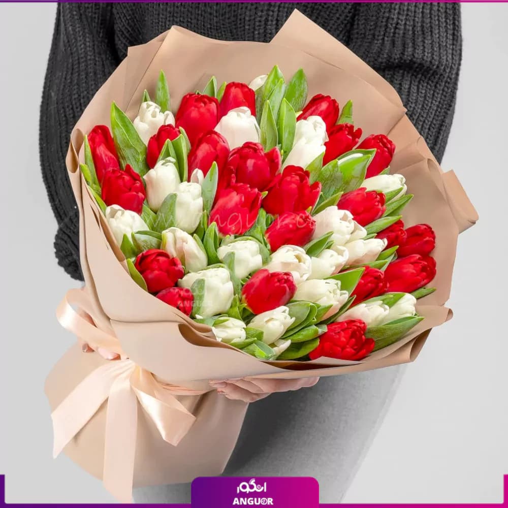 دسته گل لاله فاخته