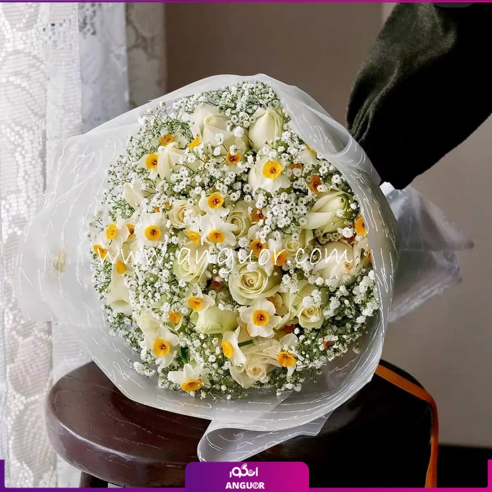 دسته گل ملکه برفی