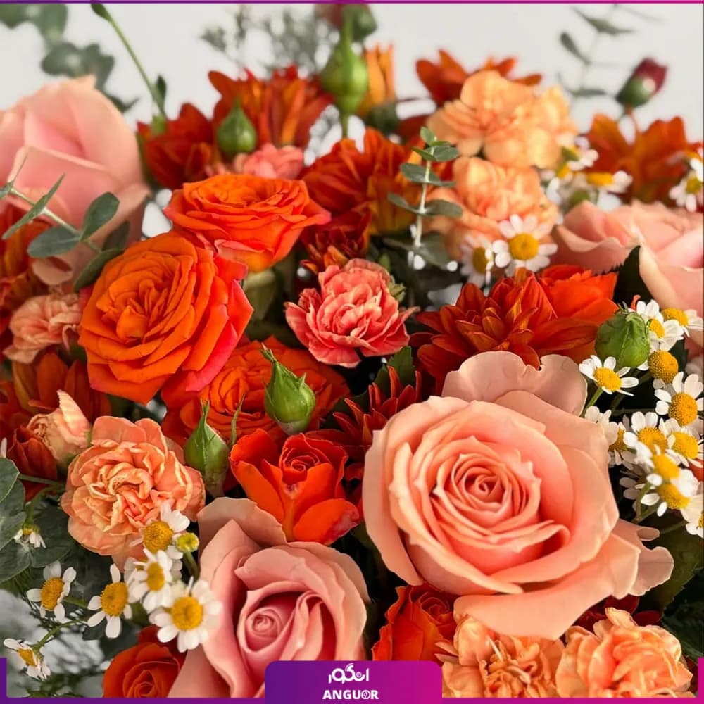 دسته گل پاییزی رقص برگ ها — تصویر ۲