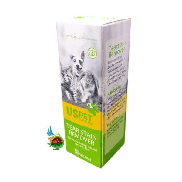 قطره پاک کننده رد اشک حیوانات خانگی یو اس پت Uspet Tearstain Remover حجم ۵۰ میلی لیتر