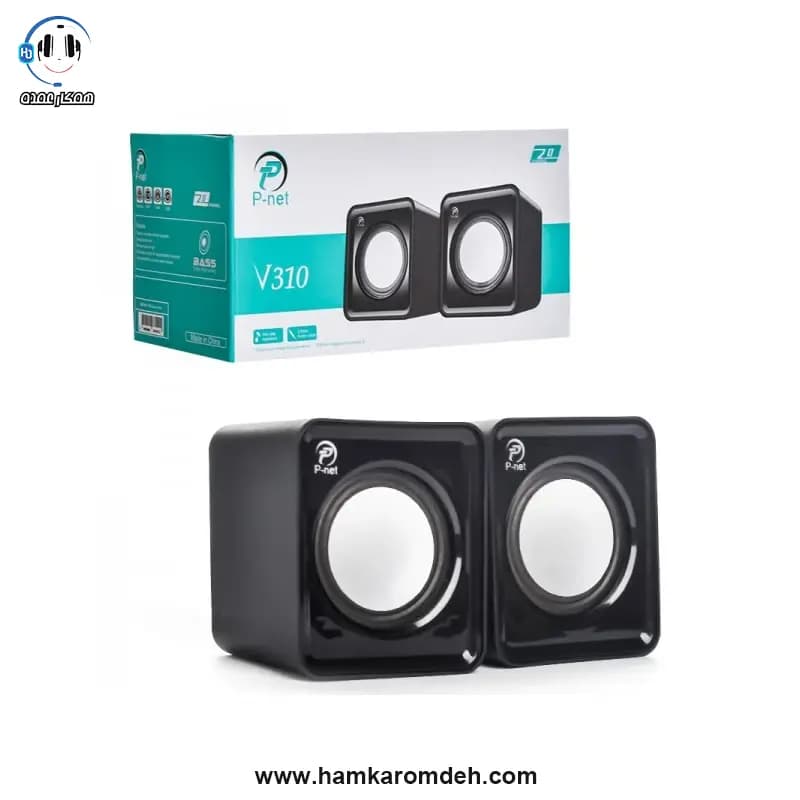 اسپیکر دو تکه V310 پی نت P-NET — تصویر ۲
