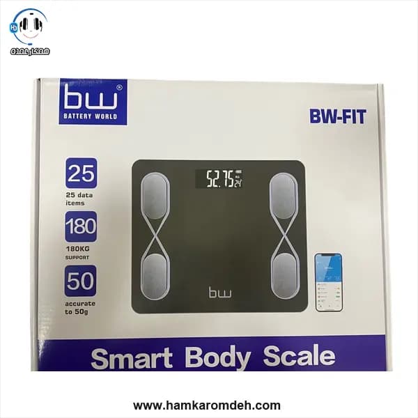 ترازو دیجیتال Smart Body Scale bw — تصویر ۲