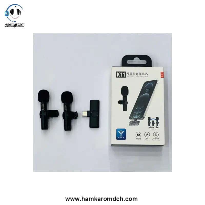 میکروفن یقه ای K11 TYPE-C — تصویر ۳