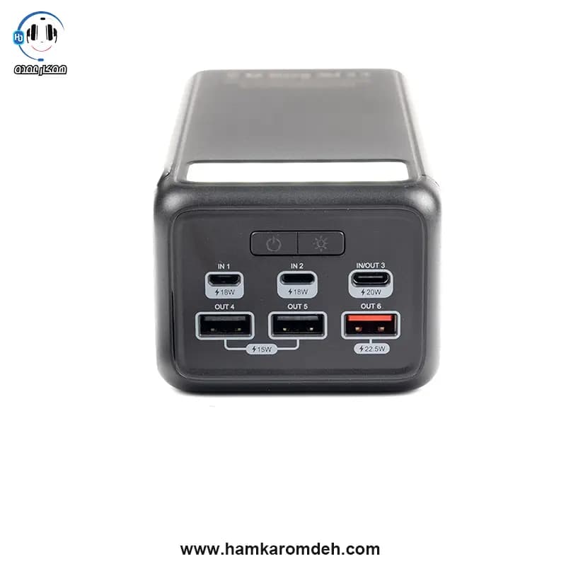 پاوربانک 50000 میلی آمپر HP-510PD هیسکا (HISKA) — تصویر ۴
