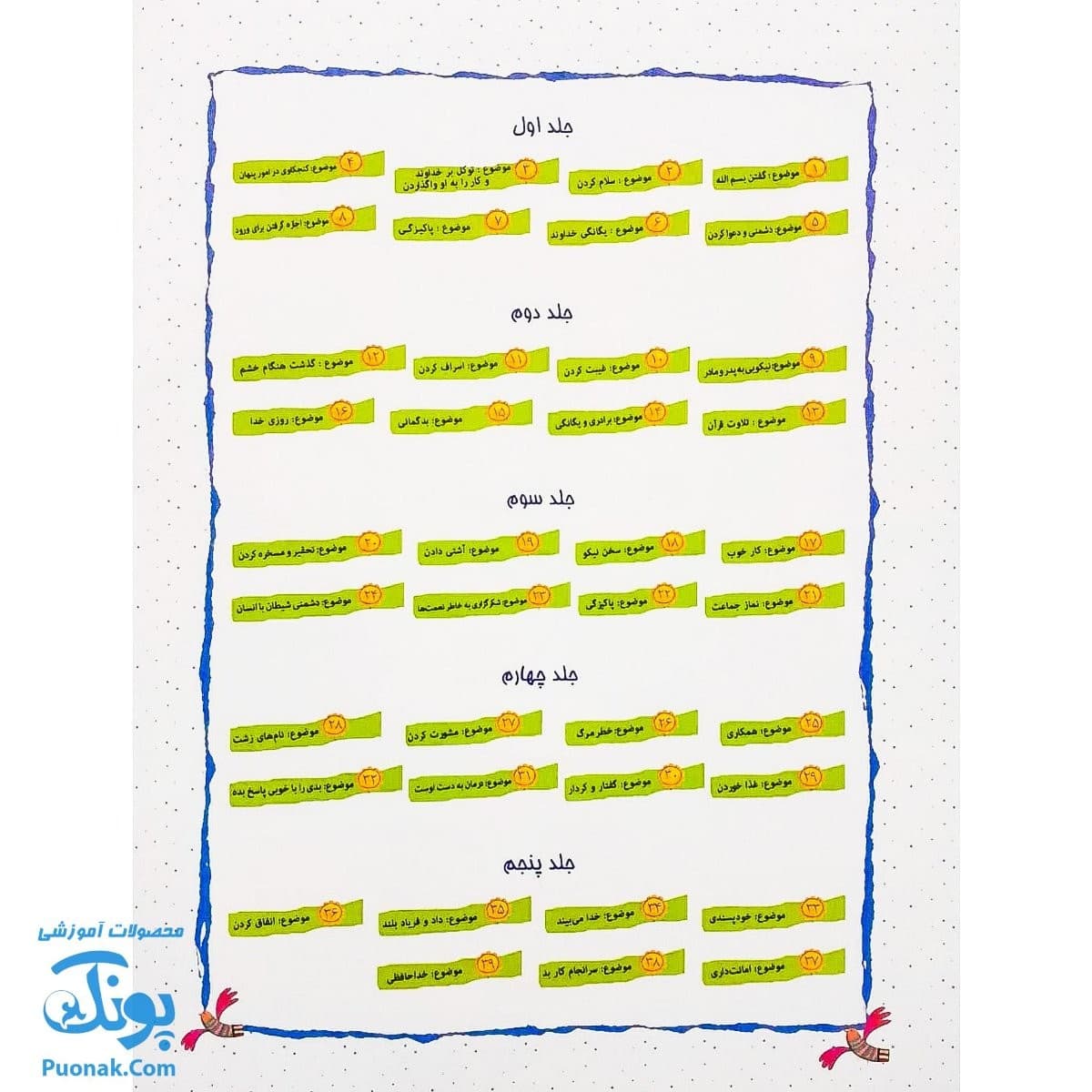 کتاب هر آیه یک قصه مجموعه ۵ جلدی — تصویر ۸
