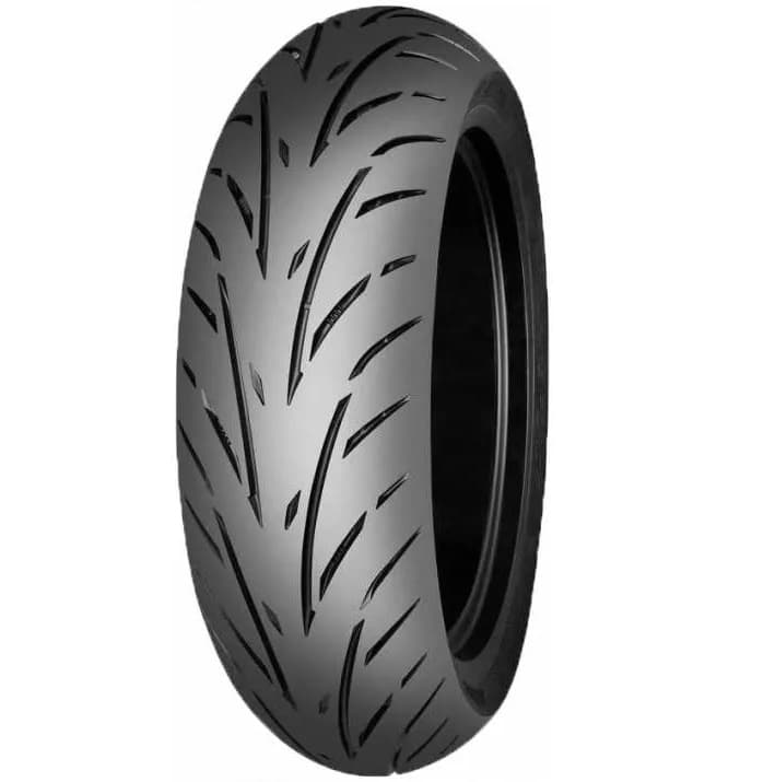 لاستیک میتاس 150/70/17 گل شلوغ تورینگ فورس / MITAS TOURING FORCE SC / ساخت اروپا کشور اسلوونی اصل / مناسب چرخ عقب کد 201147
