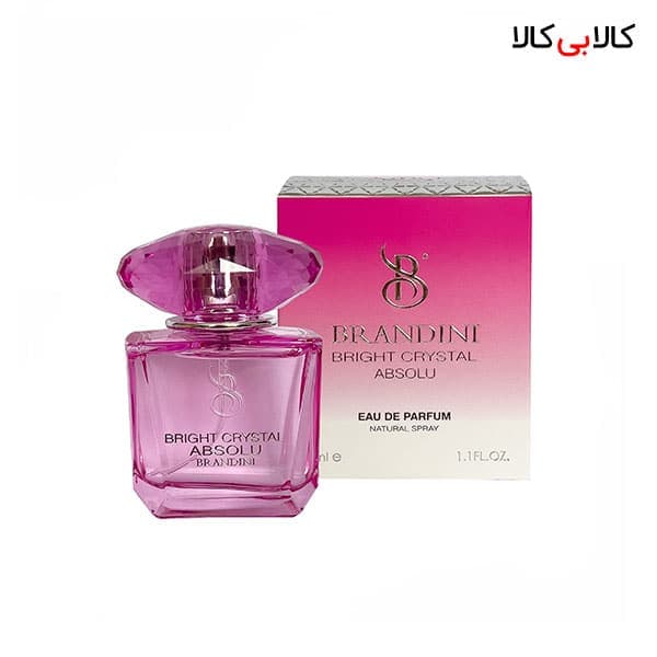 عطر جیبی برندینی برایت کریستال ابسولو زنانه 33 میلی لیتر