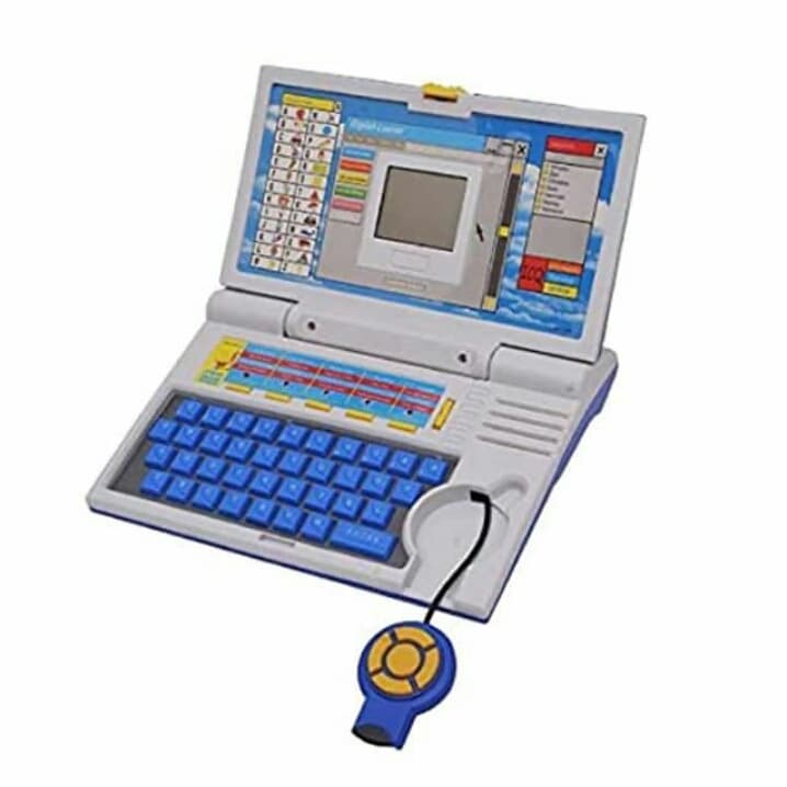 بازی آموزشی انگلیسی مدل لپ تاپ ۲۰ کاره کد QX1101 — تصویر ۲