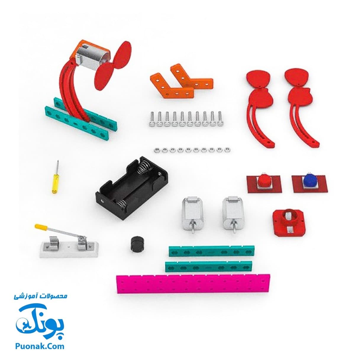 بازی فکری ساختنی رباتیک روبی ساختنیها ۱ | Robee S۱۰۱ — تصویر ۴