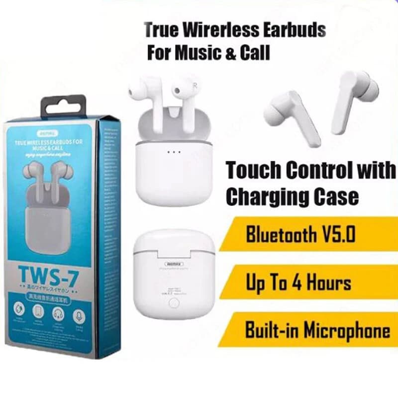 هندزفری بلوتوثی ریمکس TWS-7 — تصویر ۷
