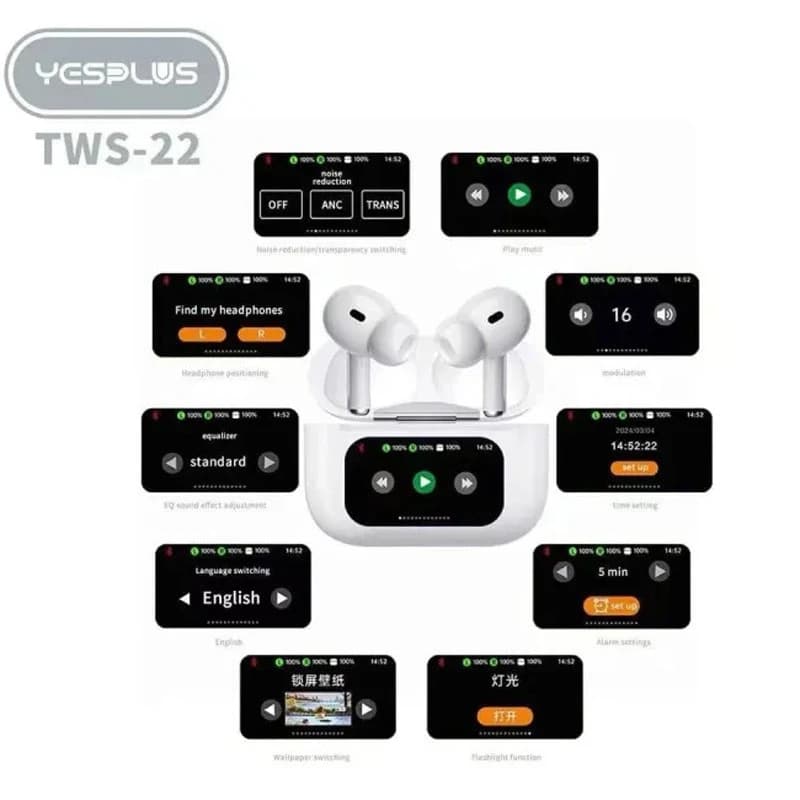 هندزفری بلوتوثی یس پلاس TWS22 — تصویر ۵