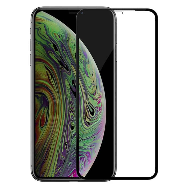گلس تمام چسب iPhone 11 مشکی