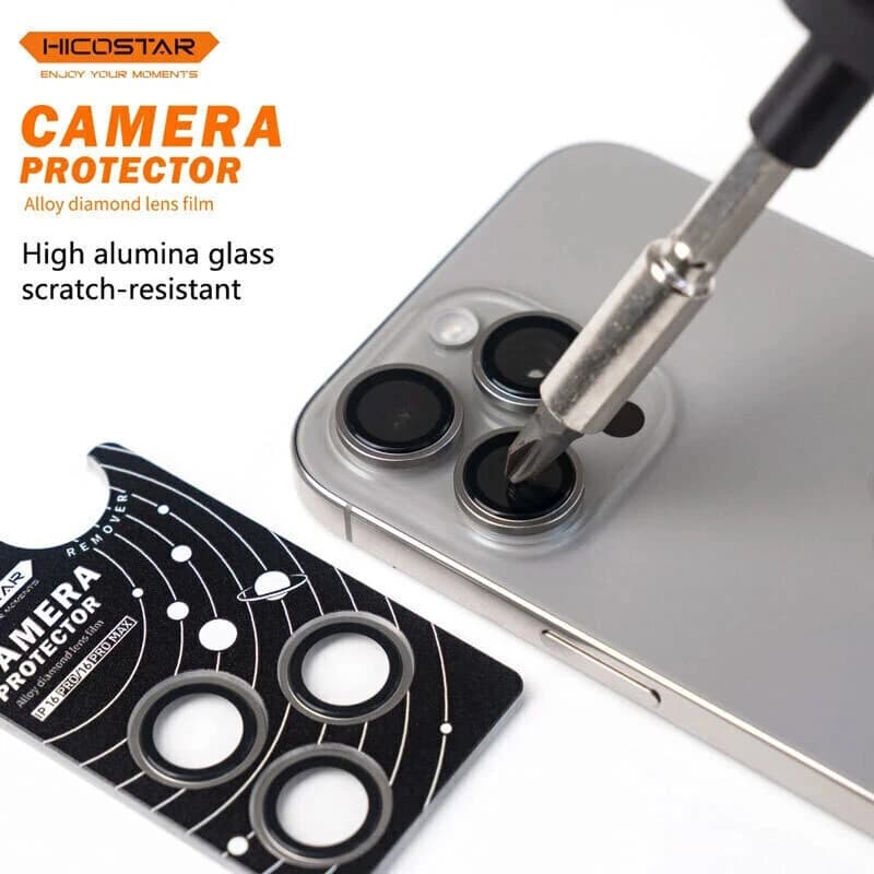 محافظ لنز رینگی هایکو استار آیفون iPhone 16 Pro / 16 Pro Max — تصویر ۵