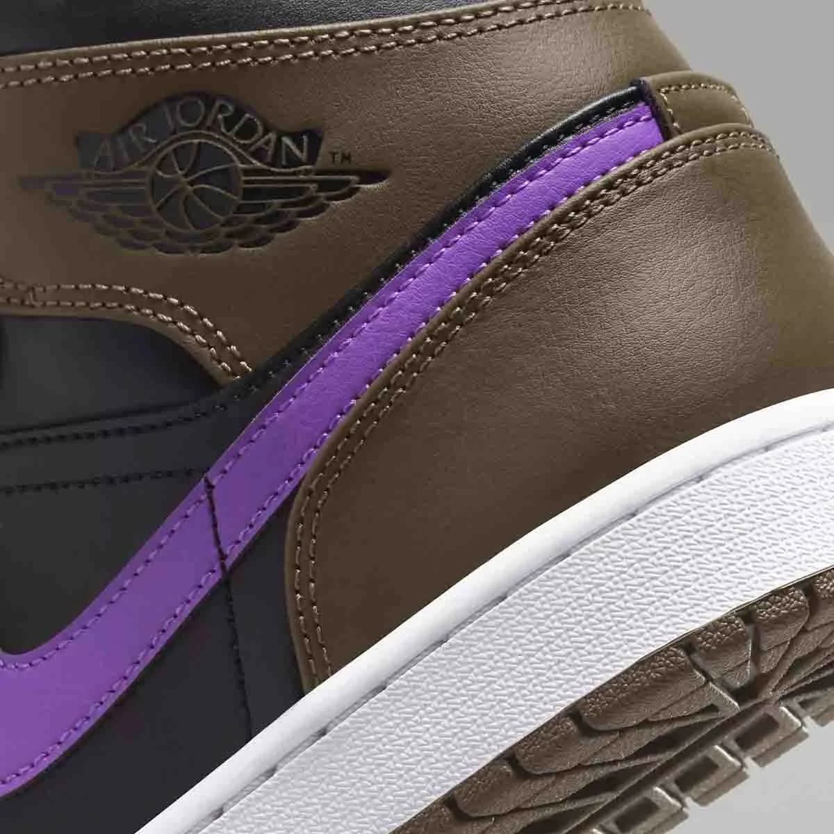 کتونی Nike مدل Jordan 1 Mid – DQ8426-215 — تصویر ۸