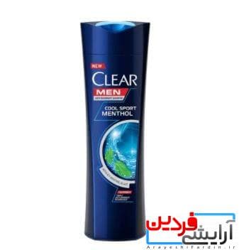 شامپو ضد شوره مردانه کلییر مدل Cool Sport Menthol حاوی عصاره منتول — تصویر ۲