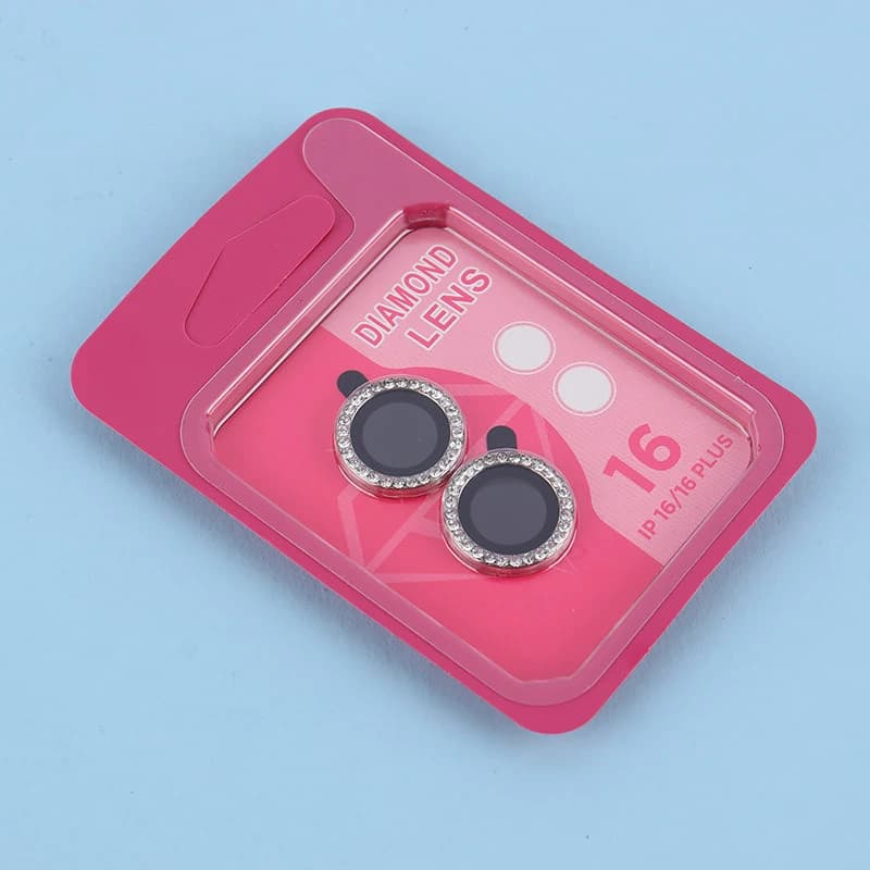 محافظ لنز رینگی نگین دار Lens Film آیفون iPhone 16 / 16 Plus — تصویر ۲