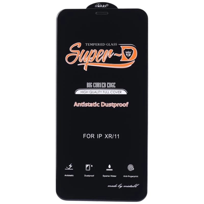 گلس Super D آنتی استاتیک میتوبل آیفون iPhone 11 / XR