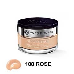 Yves Rocher Confort Cream Foundation Beige N100 کرم‌پودر کاسه‌ای ایوروشه بژ روشن ۱۰۰
