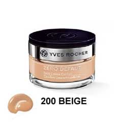 Yves Rocher Confort Cream Foundation Beige N200 کرم‌پودر کاسه‌ای ایوروشه بژ روشن ۲۰۰