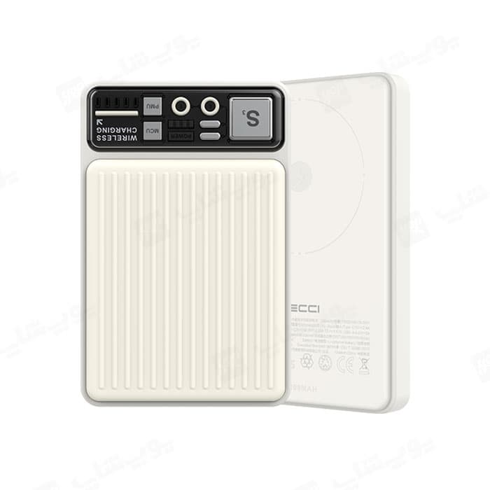 پاوربانک 10000mAh وایرلس شارژ مگنتی رسی مدل RPB-W18