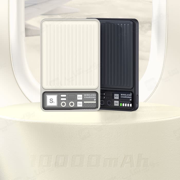 پاوربانک 10000mAh وایرلس شارژ مگنتی رسی مدل RPB-W18 — تصویر ۷