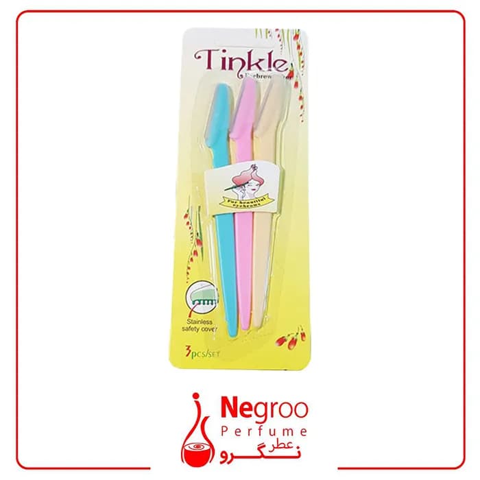 تیغ اصلاح ابرو تینکل مدل Shaper بسته 3 عددی /اورجینال