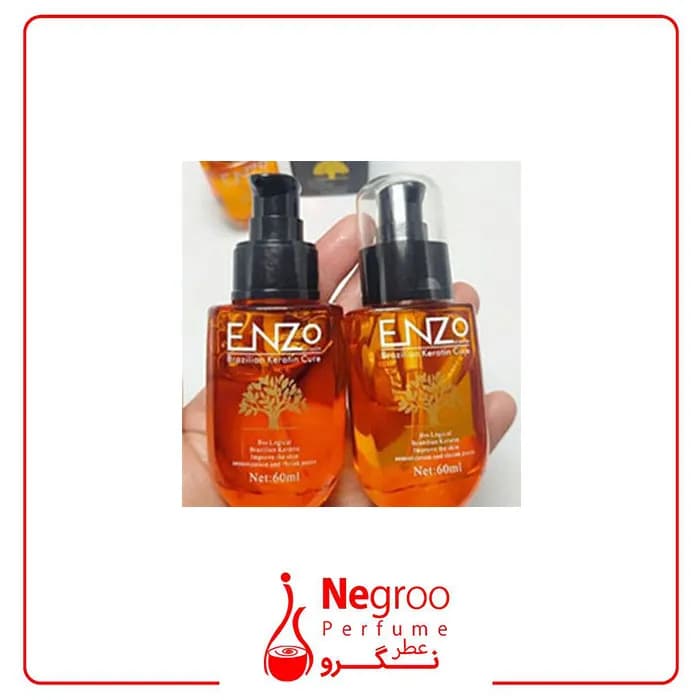 روغن مو انزو مدل Argan حجم ۶۰ میلی لیتر اورجینال — تصویر ۲