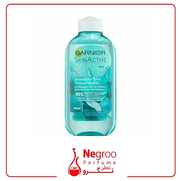 تونر گارنیر بوتانیکال آلوئه‌ ورا پوست نرمال تا مختلط Garnier /اورجینال