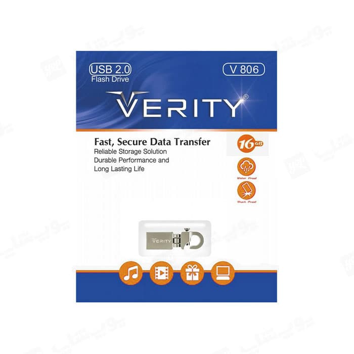 فلش مموری وریتی مدل V806 USB2.0 با ظرفیت 16 گیگابایت — تصویر ۲