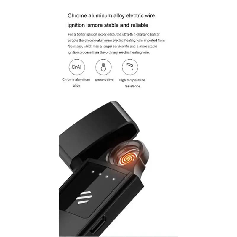 فندک الکتریکی شارژی شیائومی مدل Xiaomi Beebest L101 Electric Lighter — تصویر ۷