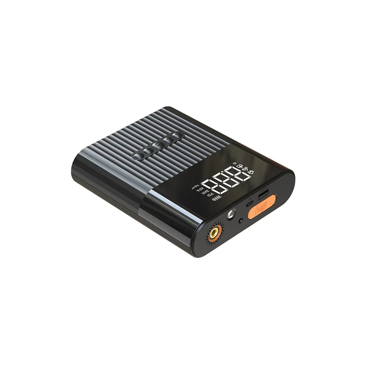 جامپ استارتر و پمپ باد پرودو مدل PORODO MULTIFUCTIONAL JUMP STARTER with AIR PUMP 8800mAh — تصویر ۵