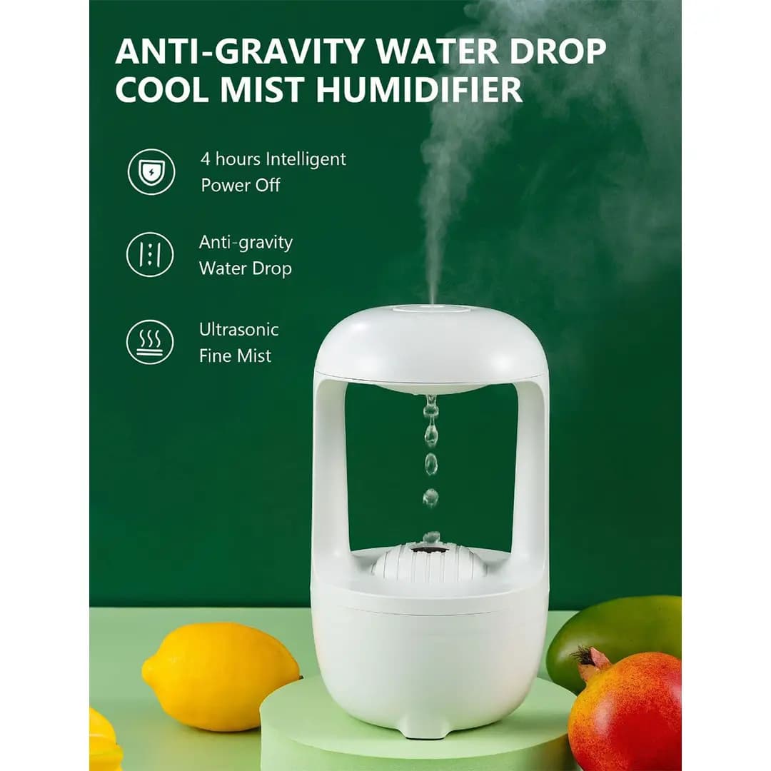 دستگاه بخور سرد ضد جاذبه مدل Anti Gravity Levitating Drops Humidifier — تصویر ۸