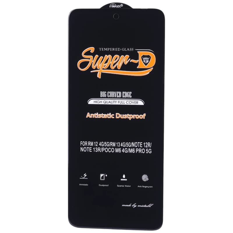 گلس Super D آنتی استاتیک میتوبل شیائومی Redmi 12