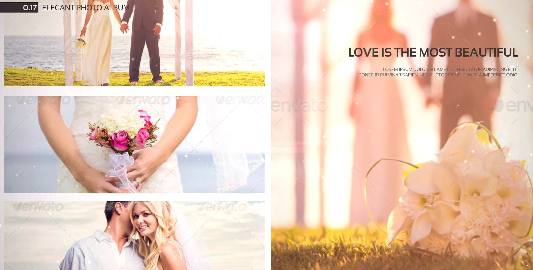 پروژه پریمیر آلبوم عروسی | Wedding Album Premiere Pro