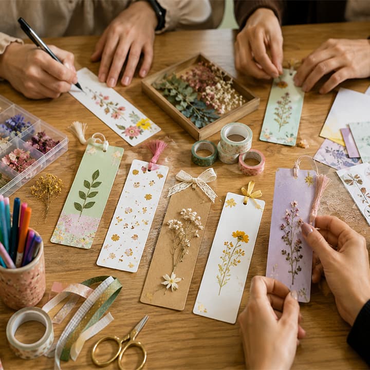 کارگاه تابستان خلاق (ساخت نشانگر کتاب)