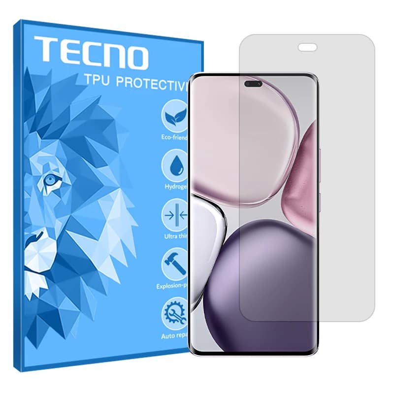 گلس آنر X9C مدل هیدروژلی شفاف برند تکنو